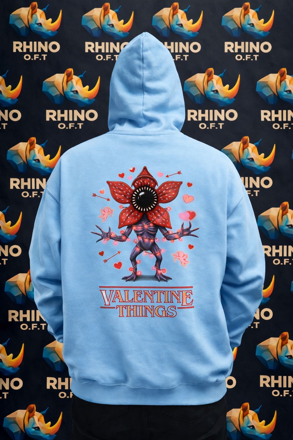 Stranger Love Hoodie – Valentine Edition | Oversized Streetwear
