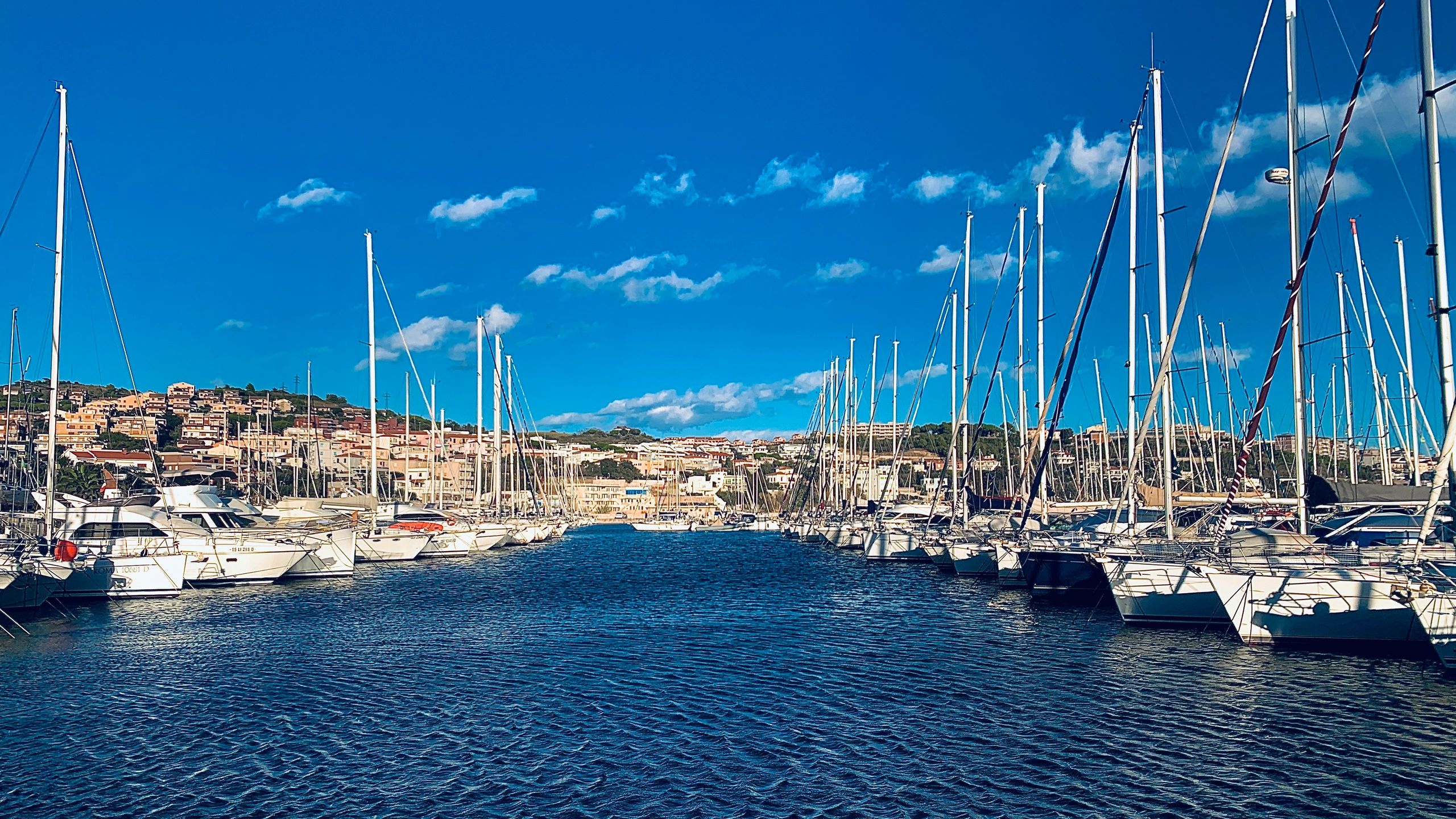 Yacht club marina